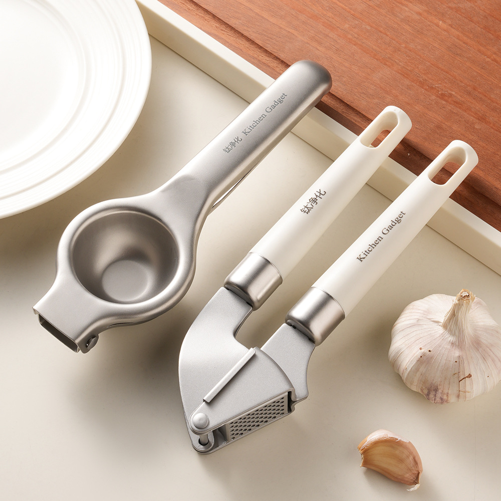 Kitchen Gadgets Garlic - Spremiagrumi in acciaio inossidabile, spremiaglio, mini