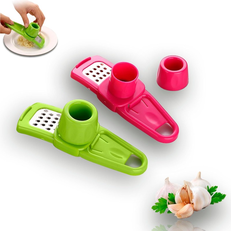 Kitchen Gadgets Garlic - Tritatore d'Aglio Manuale, Utensile per Schiacciare