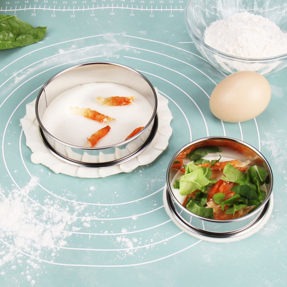 Pizza Stone Baking - Set da 4 stampi ad anello