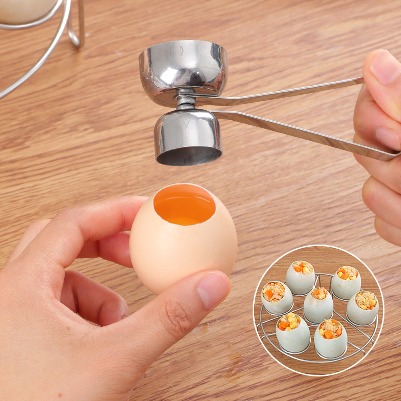 Forbici per uova in acciaio in - Egg Separator Tool recensione e prezzo
