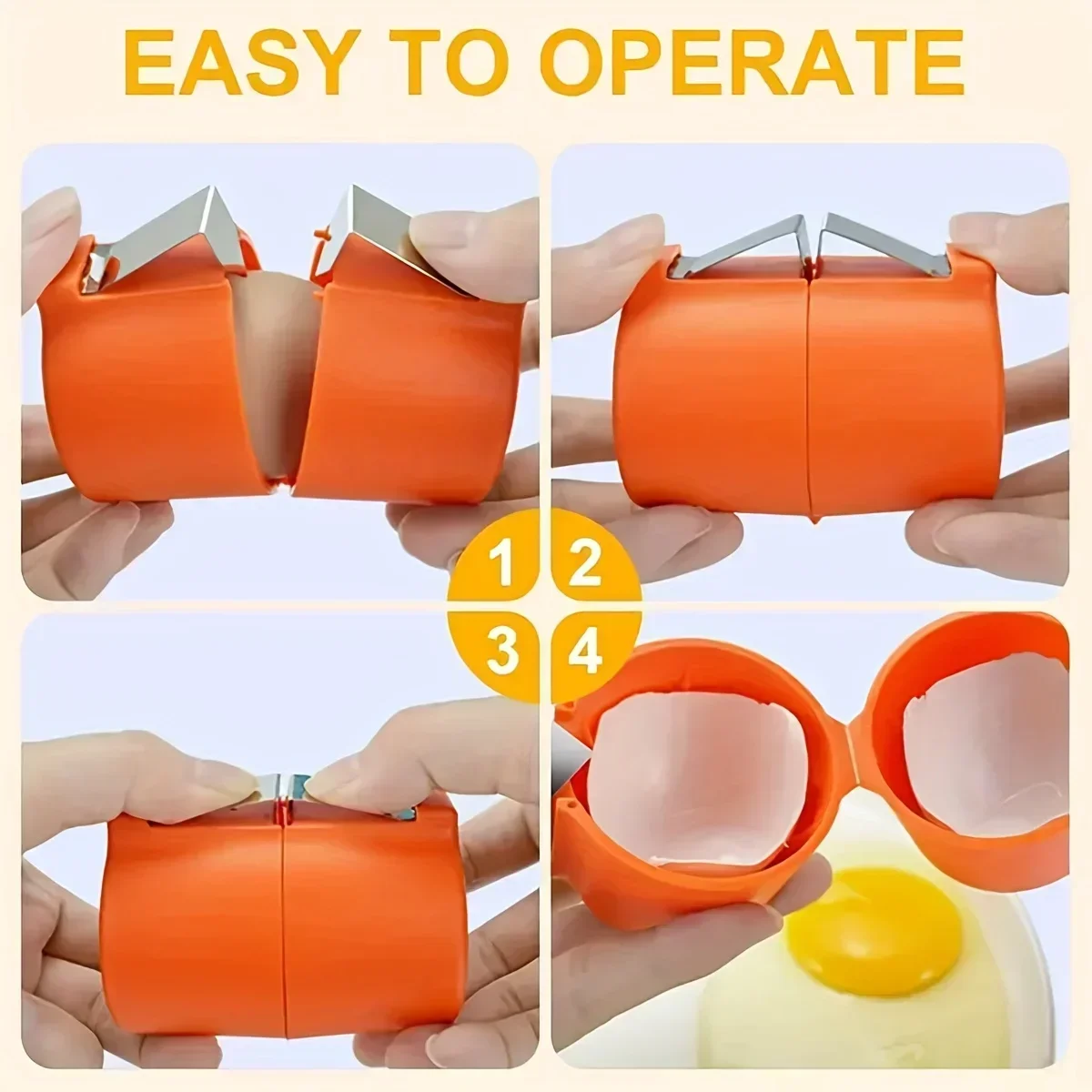 1/3 pz-Nuovo Apri Conchiglia d - Egg Separator Tool recensione e prezzo