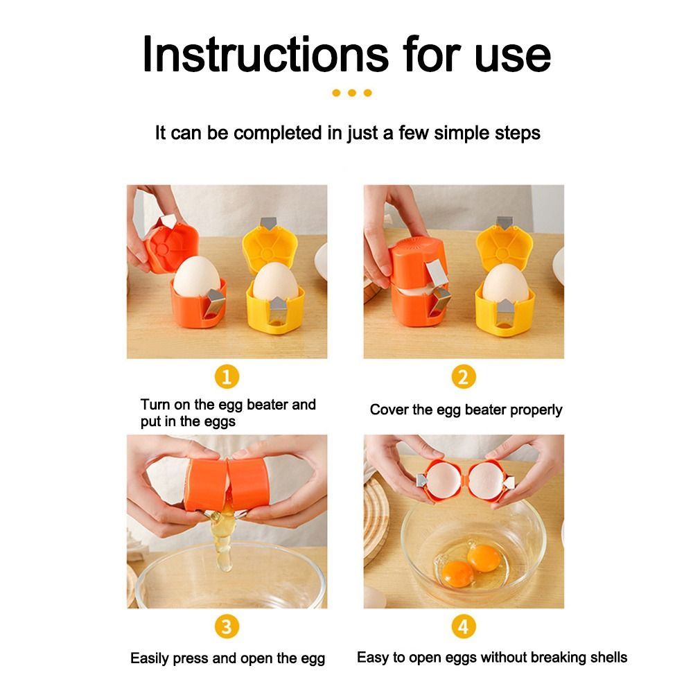 Creativo simpatico apri guscio - Egg Separator Tool recensione e prezzo