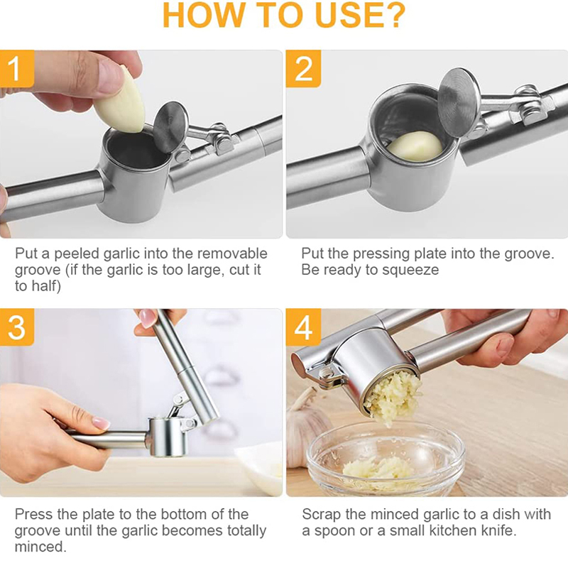 Spremiagli in Acciaio Inox, Tr - Kitchen Gadgets Garlic recensione e prezzo