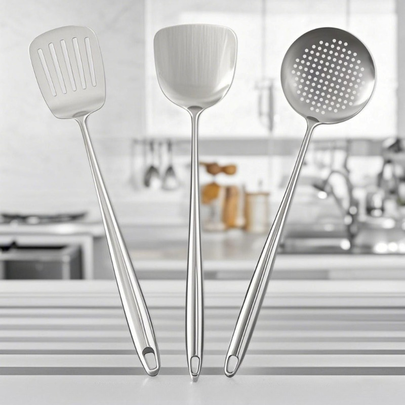 Spatola per wok in acciaio ino - Kitchen Gadgets China recensione e prezzo