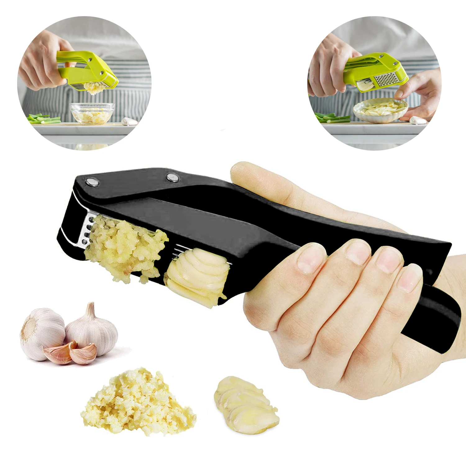 2 in 1 Aglio Ricer e Affettatr - Kitchen Gadgets Garlic recensione e prezzo