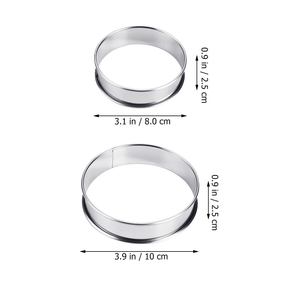 Set da 4 stampi ad anello per  - Pizza Stone Baking recensione e prezzo