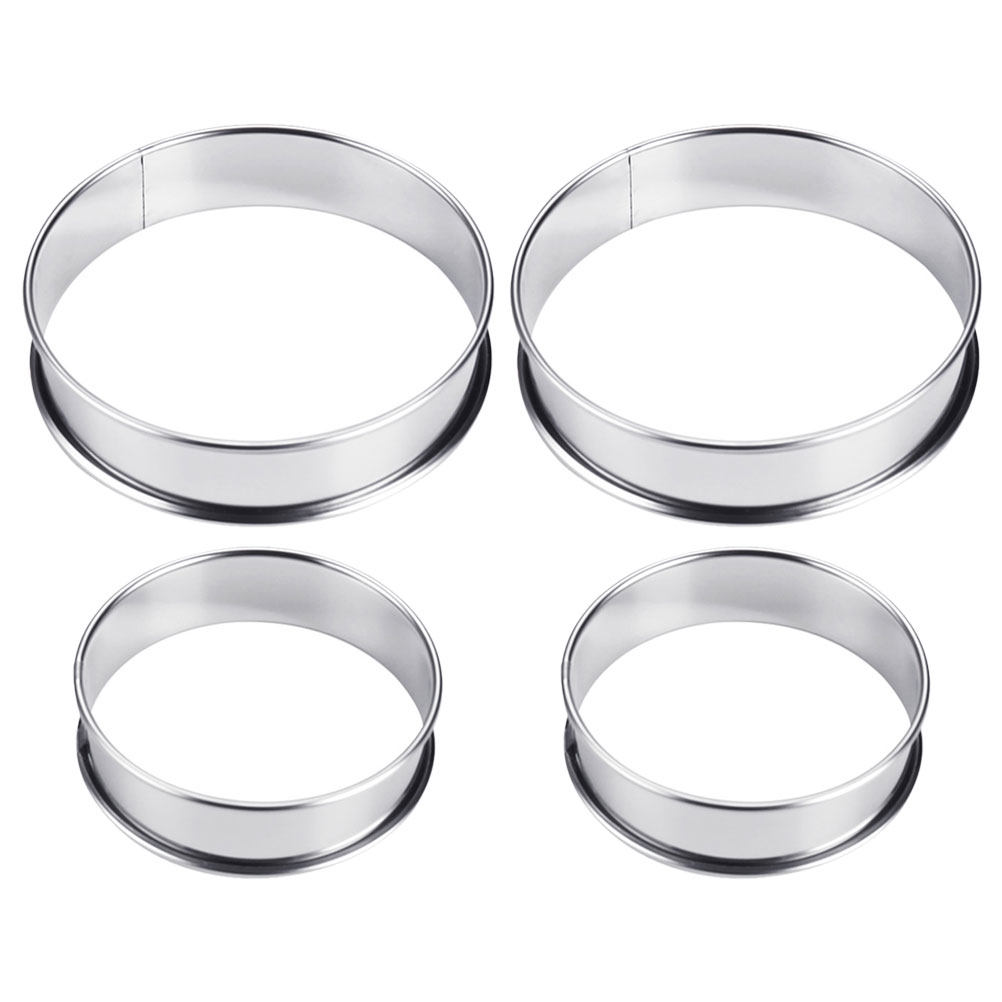 Set da 4 stampi ad anello per  - Pizza Stone Baking recensione e prezzo