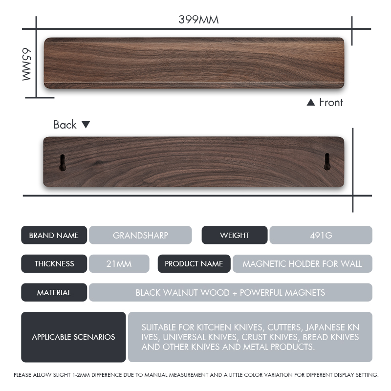 Portacoltelli magnetico Grands - Magnetic Knife Strip recensione e prezzo